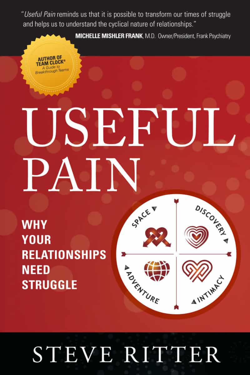 Book cover for Steve Ritter's Useful Pain book