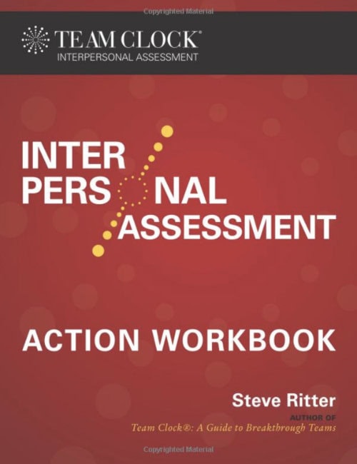 Photo of the Team Clock Interpersonal Assessment Action Workbook book cover