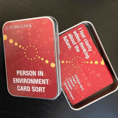 Showcase of "Person in Environment" Cards