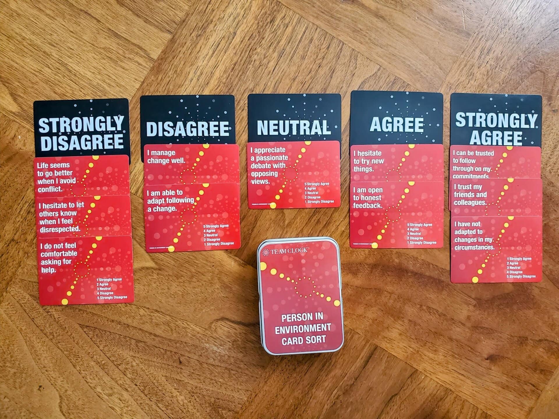 Showcase of "Person in Environment" Cards